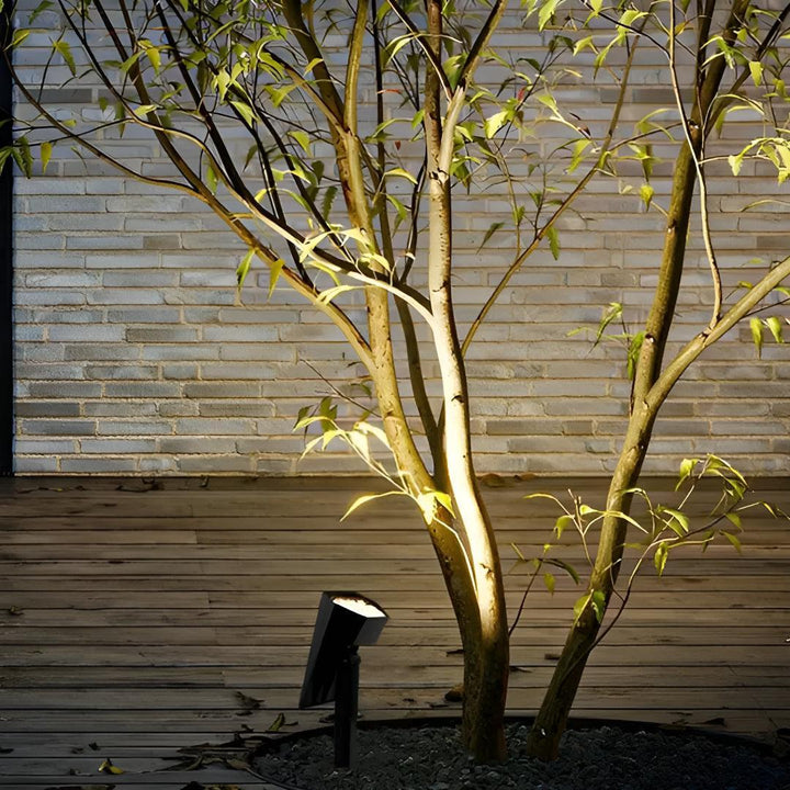 Adjustable Outdoor Garden Solar Powered Tree Uplighting Spotlight