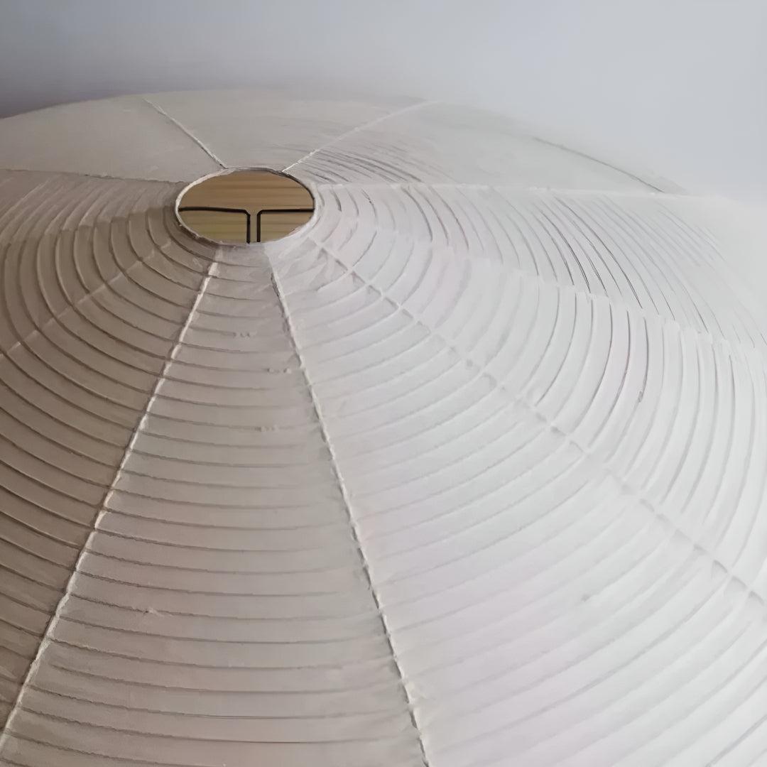 Akari Paper Pendant Light For Home Lighting With Disk Shape