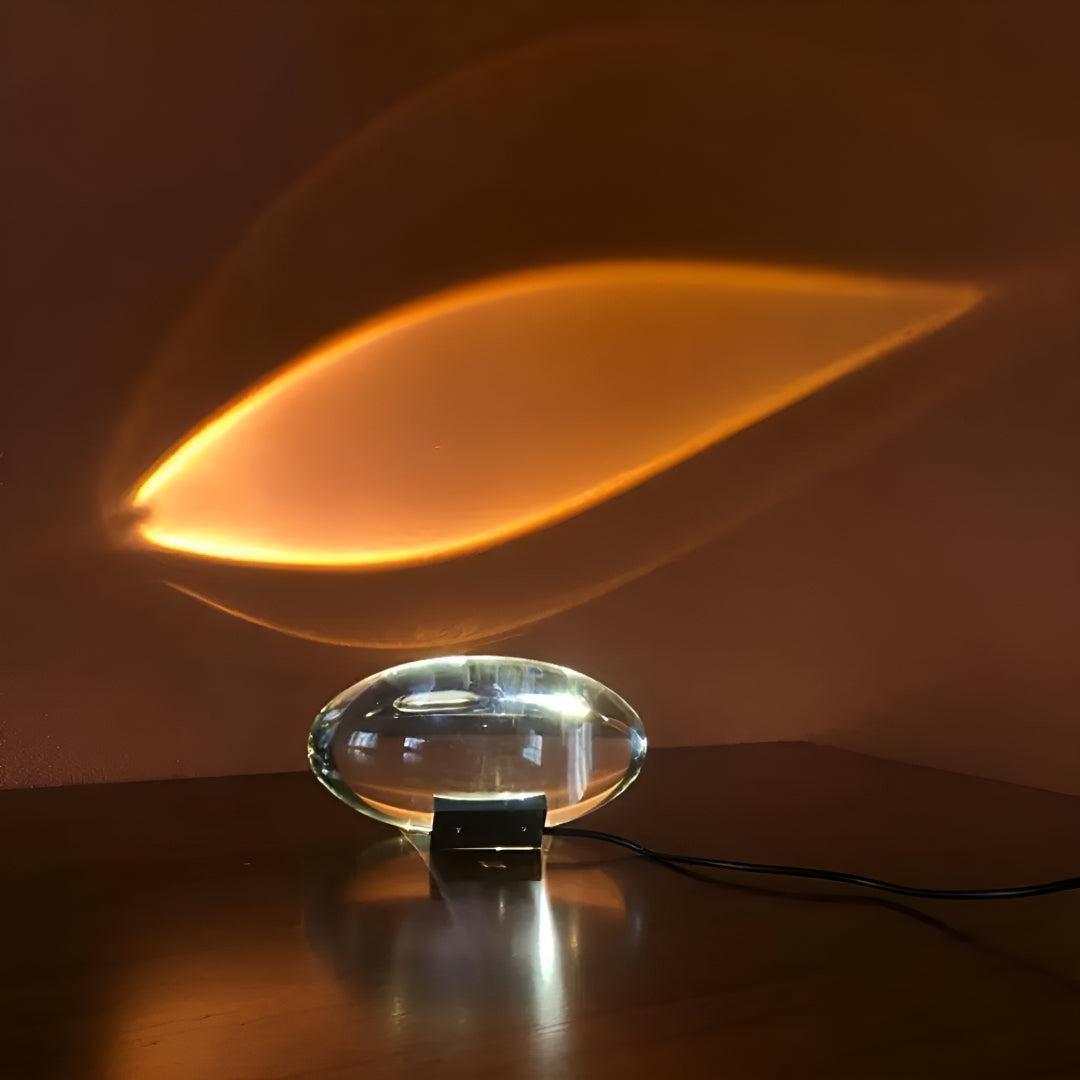 Atman Table Lamp With Sunset Projection