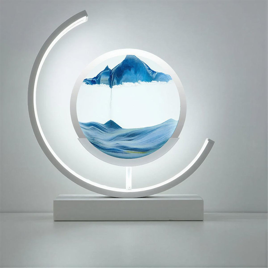 Dynamic Moving Sand Art Bedside Table Lamp