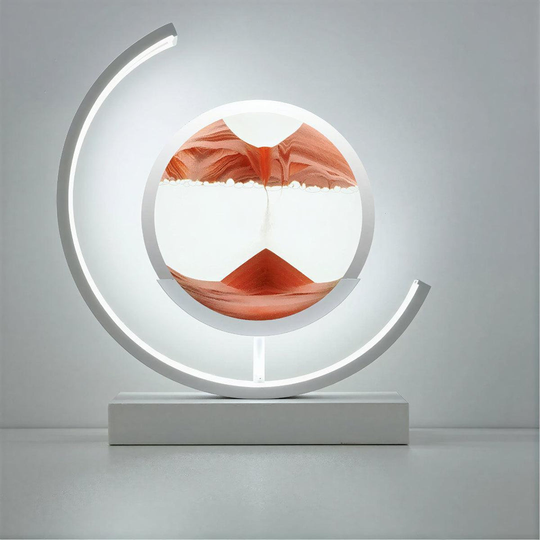 Dynamic Moving Sand Art Bedside Table Lamp