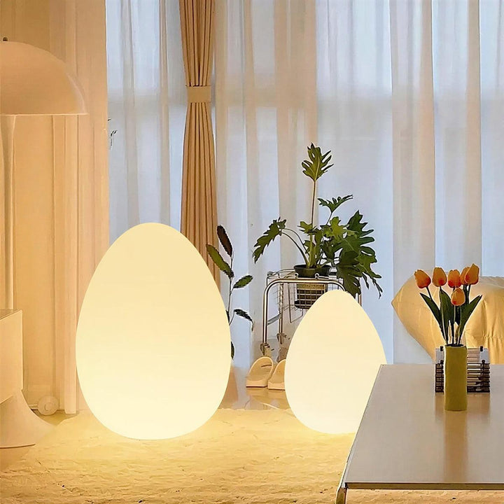 Egg Shaped Floor Lamp