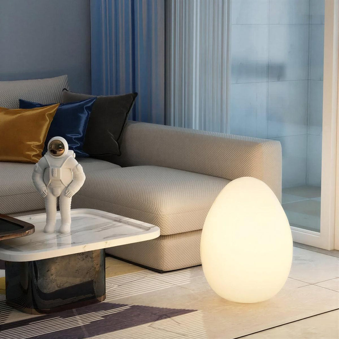 Egg Shaped Floor Lamp