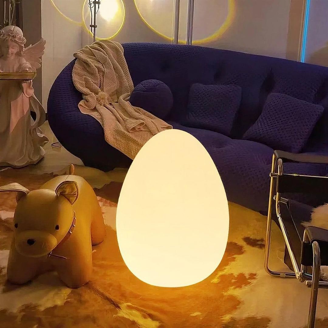 Egg Shaped Floor Lamp
