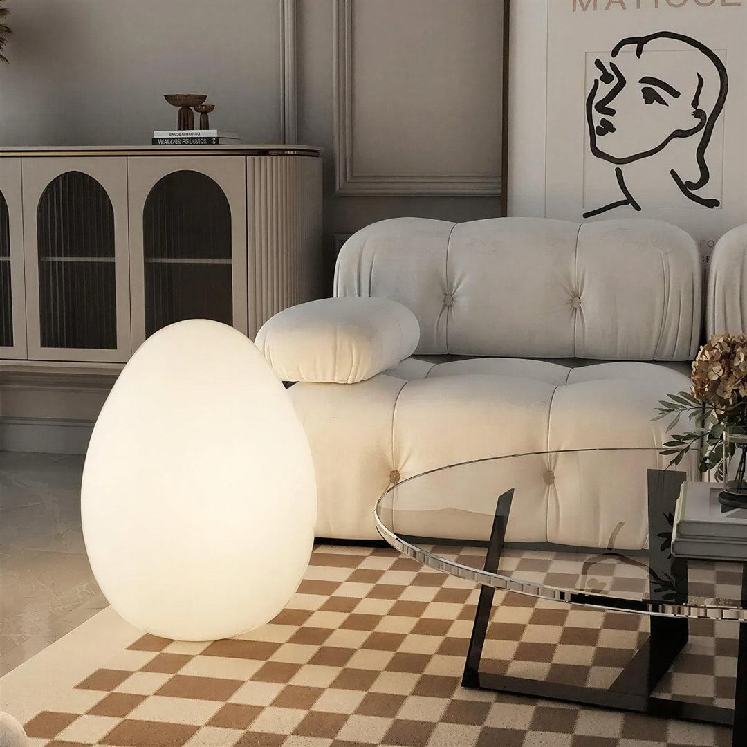 Egg Shaped Floor Lamp