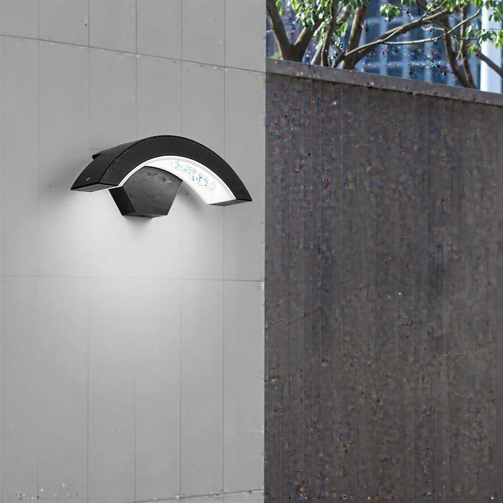Exterior Contemporary Outdoor Wall Light For Porch Courtyard Garden