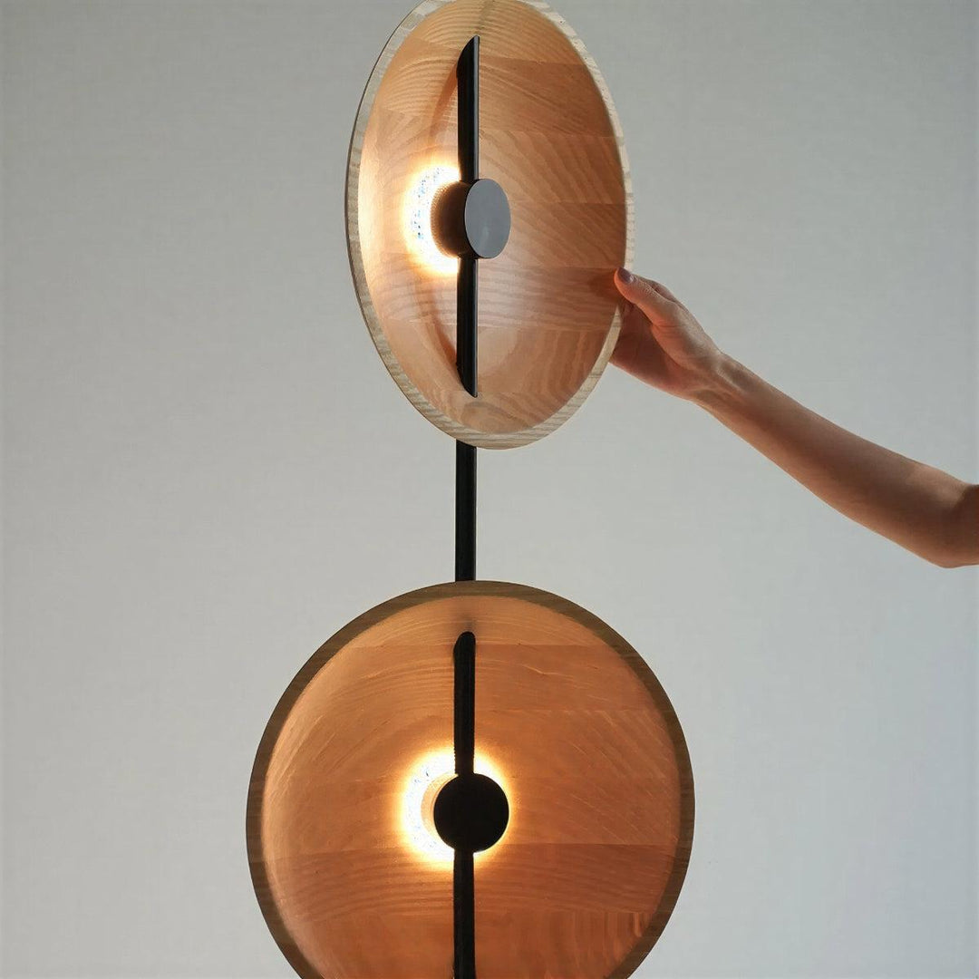 Floor Lamp With Mid Century Sculptural Lighting Design