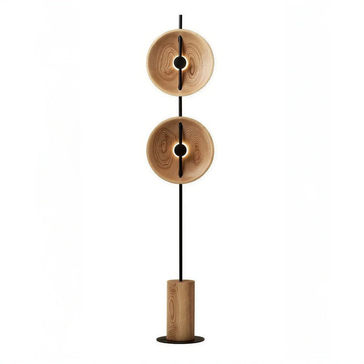 Floor Lamp With Mid Century Sculptural Lighting Design