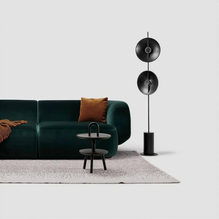 Floor Lamp With Mid Century Sculptural Lighting Design