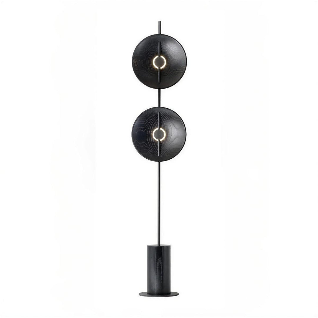 Floor Lamp With Mid Century Sculptural Lighting Design