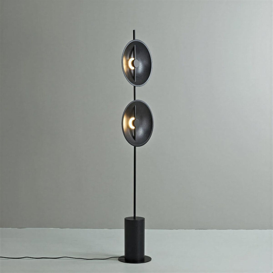 Floor Lamp With Mid Century Sculptural Lighting Design