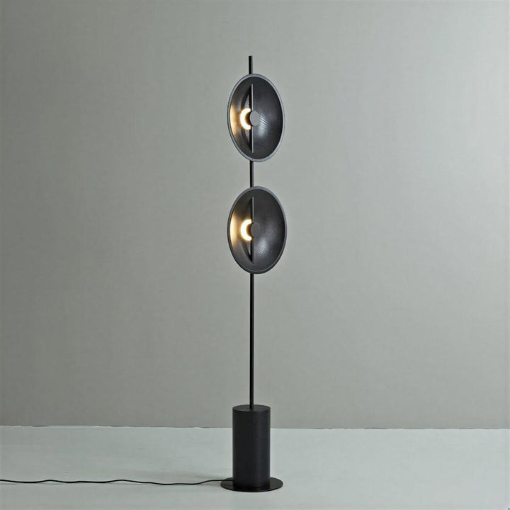 Floor Lamp With Mid Century Sculptural Lighting Design