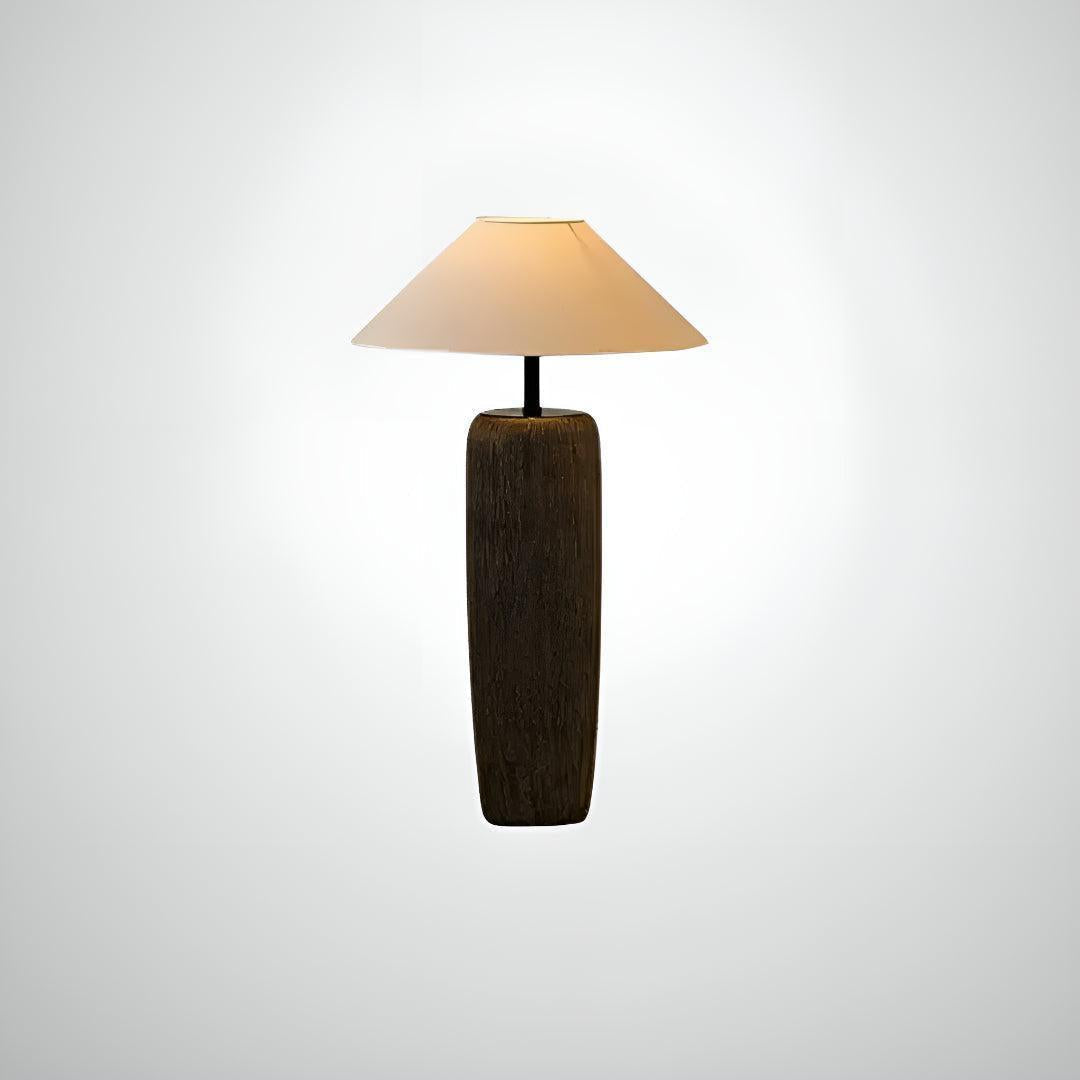 Japanese Floor Lamp For Living Room Ambience With Fabric Shade