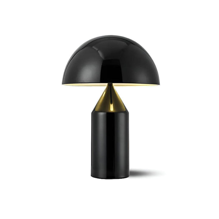 Metal Mushroom Style Table Lamp With Dome Shape