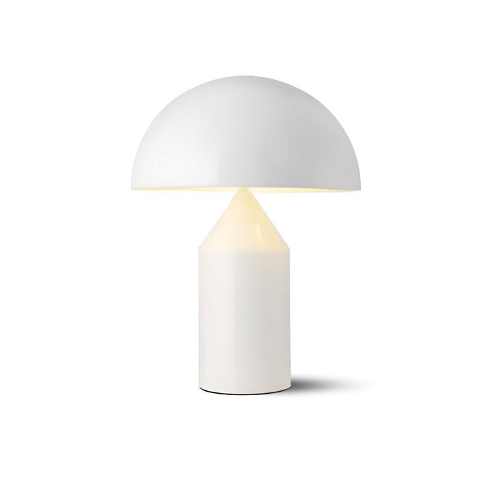 Metal Mushroom Style Table Lamp With Dome Shape