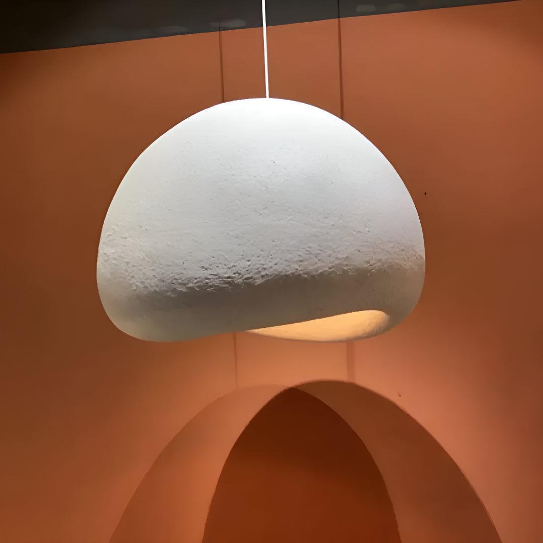 Modern Wabi Sabi Hanging Pendant Lights With Warm Ambient Glow