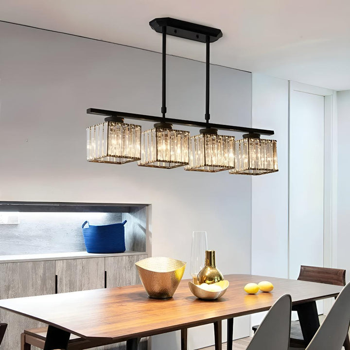 Nordic Linear Pendant Light Fixture For Kitchen Island